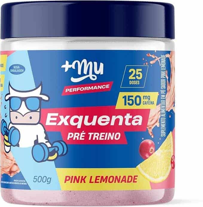 Mu-Pre-Treino-Exquenta-Sabor-Pink-Lemonade-500g.jpg '+Mu Pré Treino Exquenta Sabor Pink Lemonade - 500g - Imagem 1